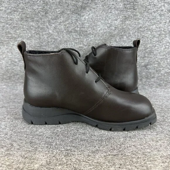 ✅Womens 7.5M Wanderlust Sudbury Chukka Boots Waterproof Brown Aqua Canada Insole - Picture 12 of 13